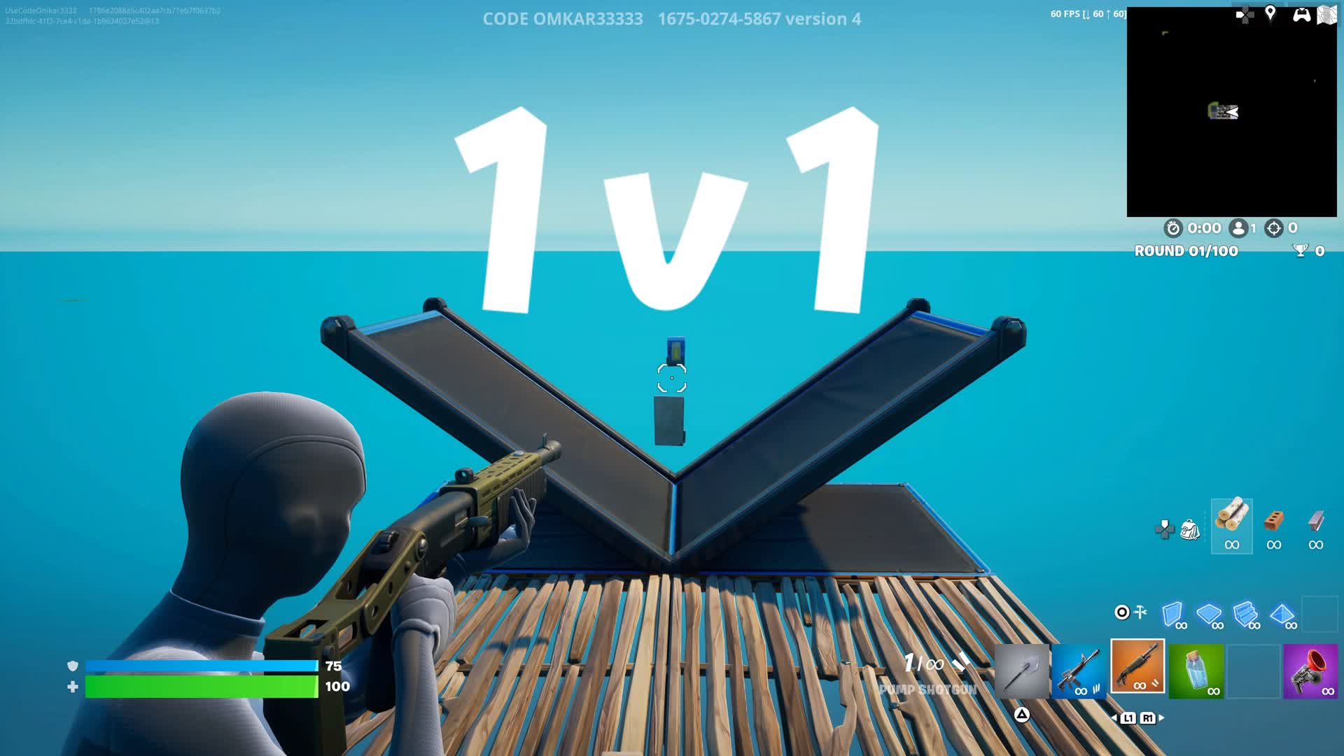 1v1 Build Fights!! 1675-0274-5867 by omkar33333 - フォートナイト