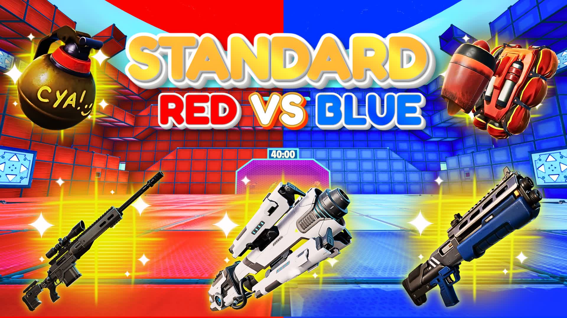 STANDARD RED VS BLUE 🔴🔵