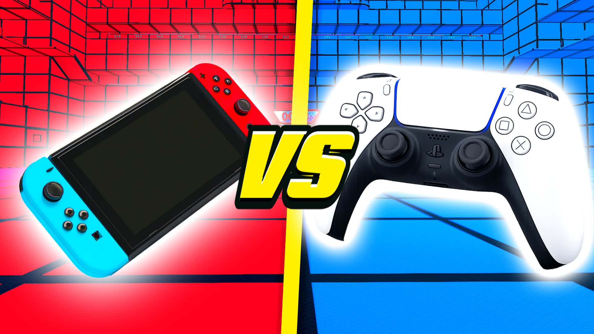 SWITCH VS PS V5 (FUNNY RED VS BLUE)