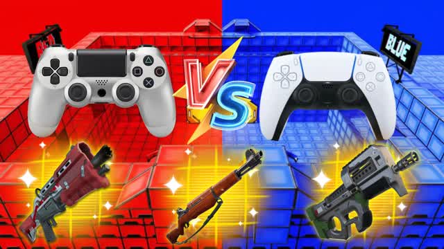CRAZY  PS5 VS PS4 RED VS BLUE 🔴🔵