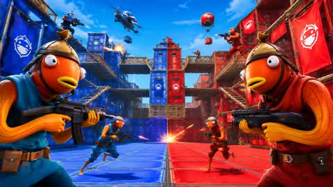 🔴NEW Weapons Red vs blue FFA🔵