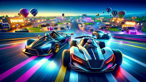 ⭐Racing Map with Powerups⭐