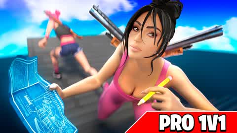 PRO MAP 1V1 🎯 BUILD FIGHT 🎯