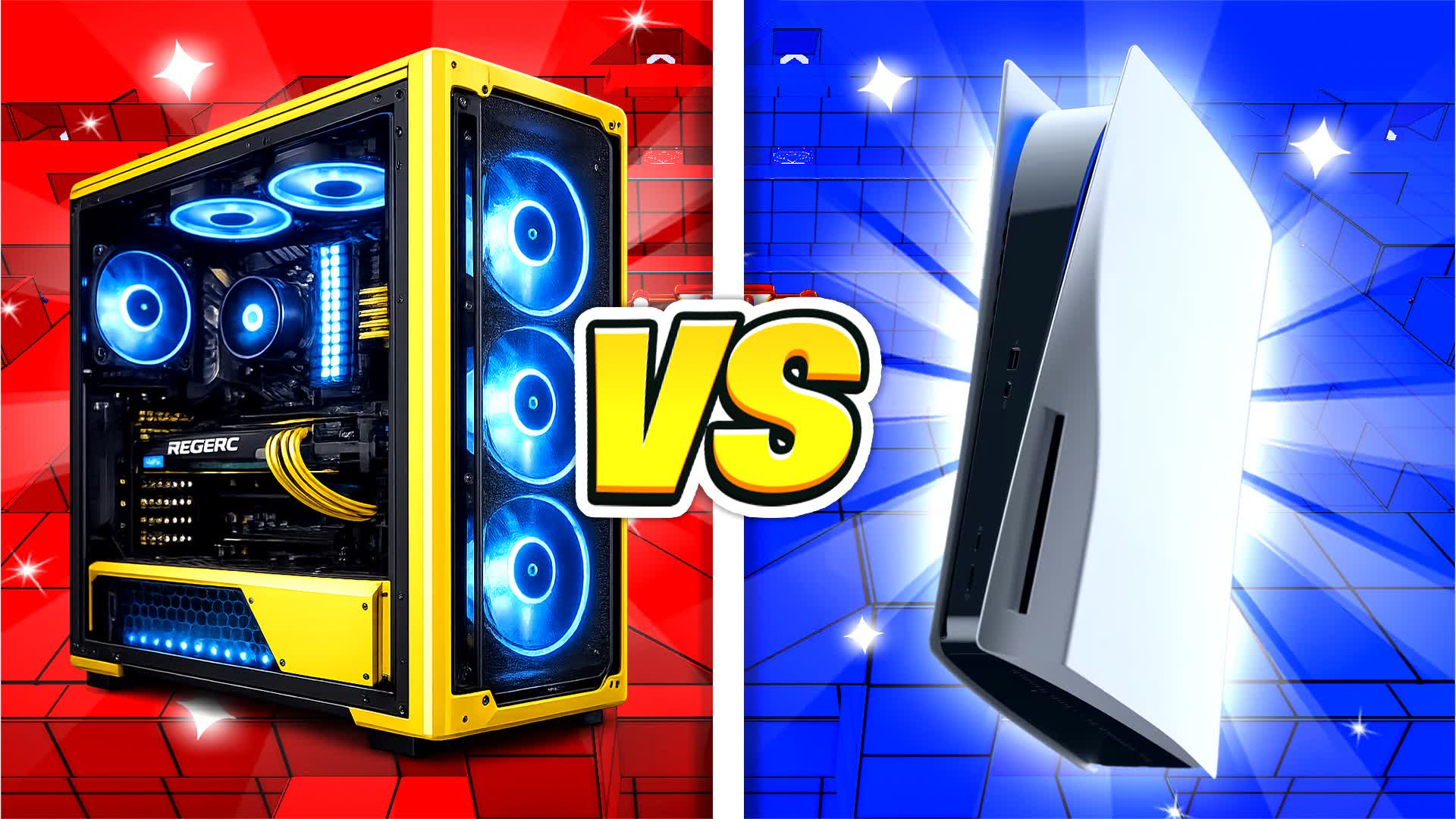 CONSOLE VS PC ALL WEAPONS (RED VS BLUE)