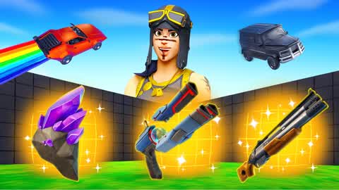 SKYWARS 1V1 ALL WEAPONS AND VEHICLES
