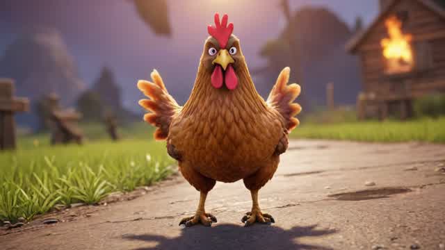 ニワトリをやっつけろ！ Take Down the Chickens!