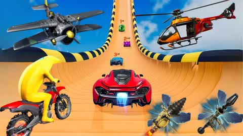 MEGA RAMP CARS GAMES NEW STAR 25