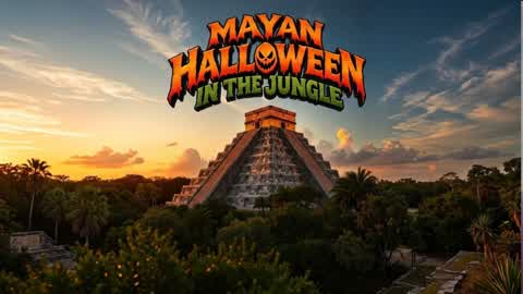 Mayan Halloween in the Jungle: