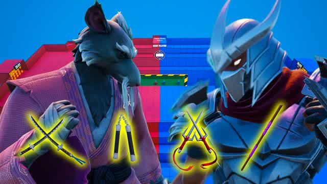 RVB🔴🔵SHREDDER VS SPLINTER