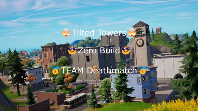 Tilted Zero Build Team Deathmatch