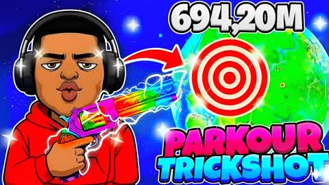 CRAZY TRICKSHOT PARKOUR 56+ 🎯