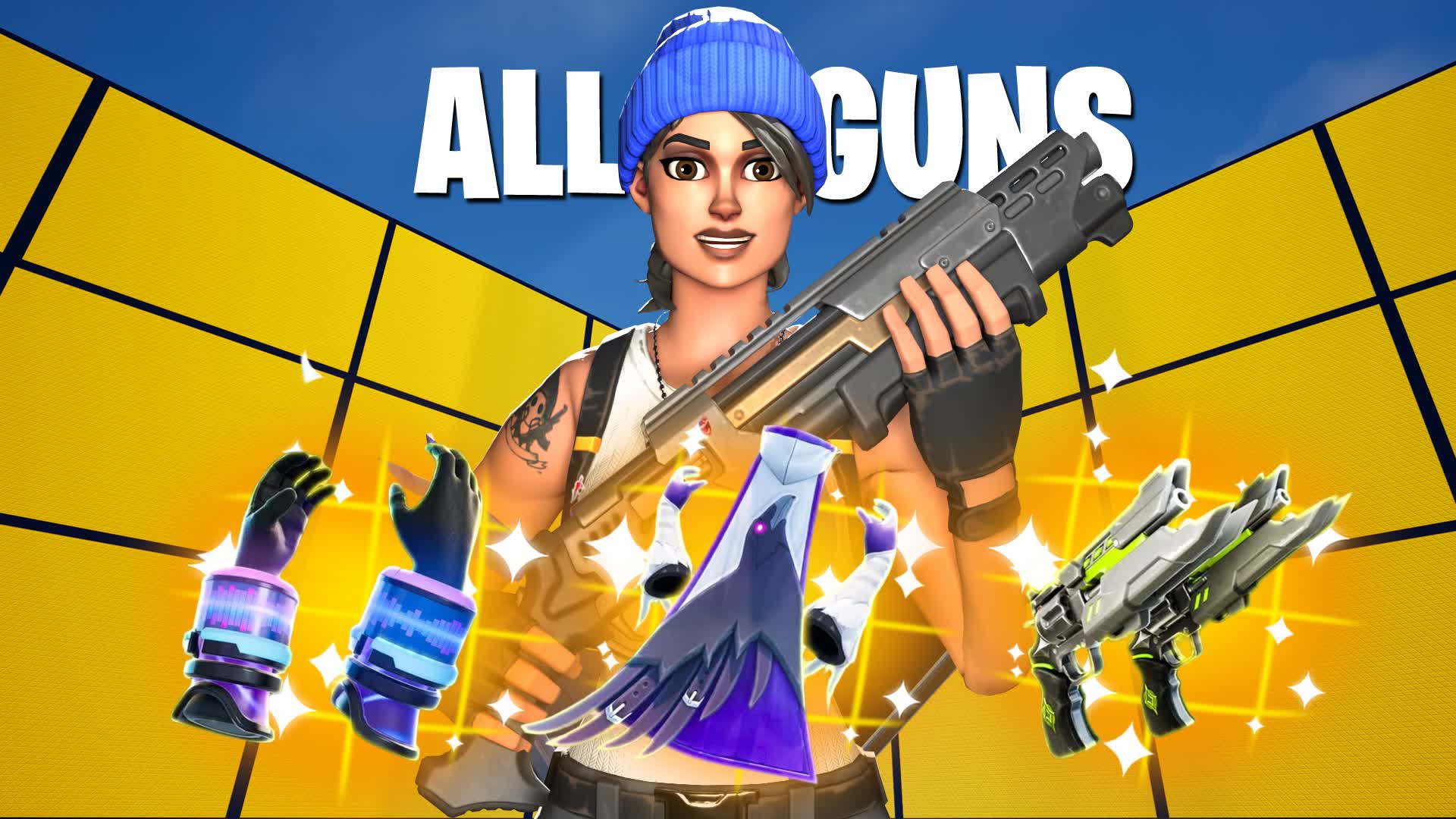 ALL GUNS - FREE FOR ALL (CARS)