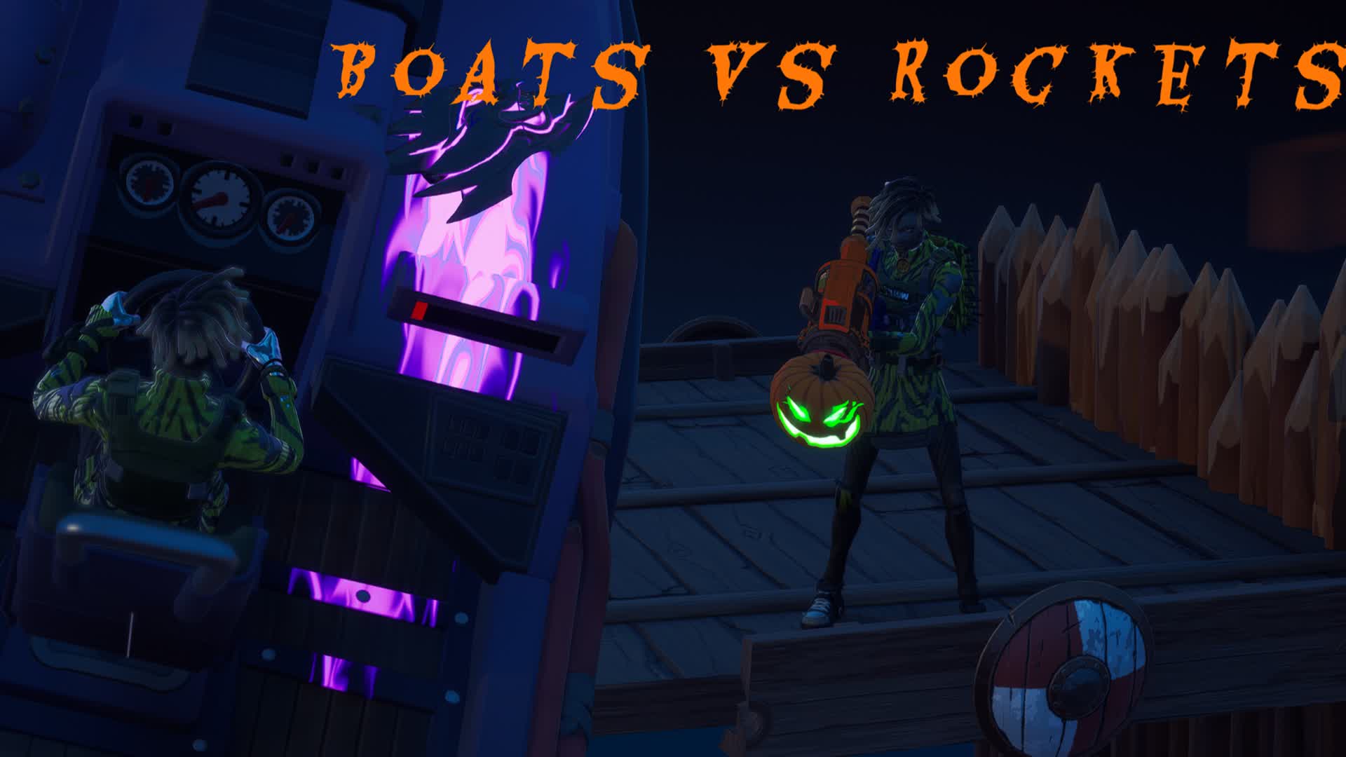 Boats VS Rockets *Halloween* 🎃 079475348707 by jakez Fortnite