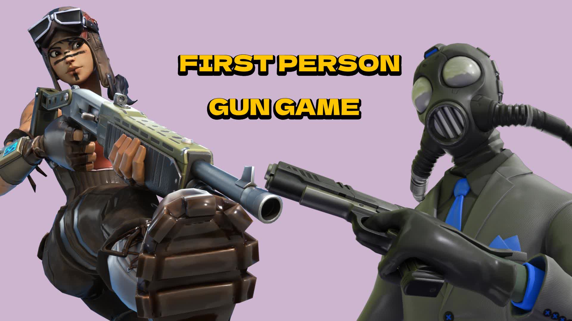 FIRST PERSON GUN GAME 🎯 ONE SHOT 🎯
