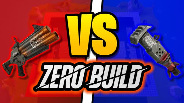ZERO BUILD - 🔴Red vs Blue🔵 CHAOS🔥