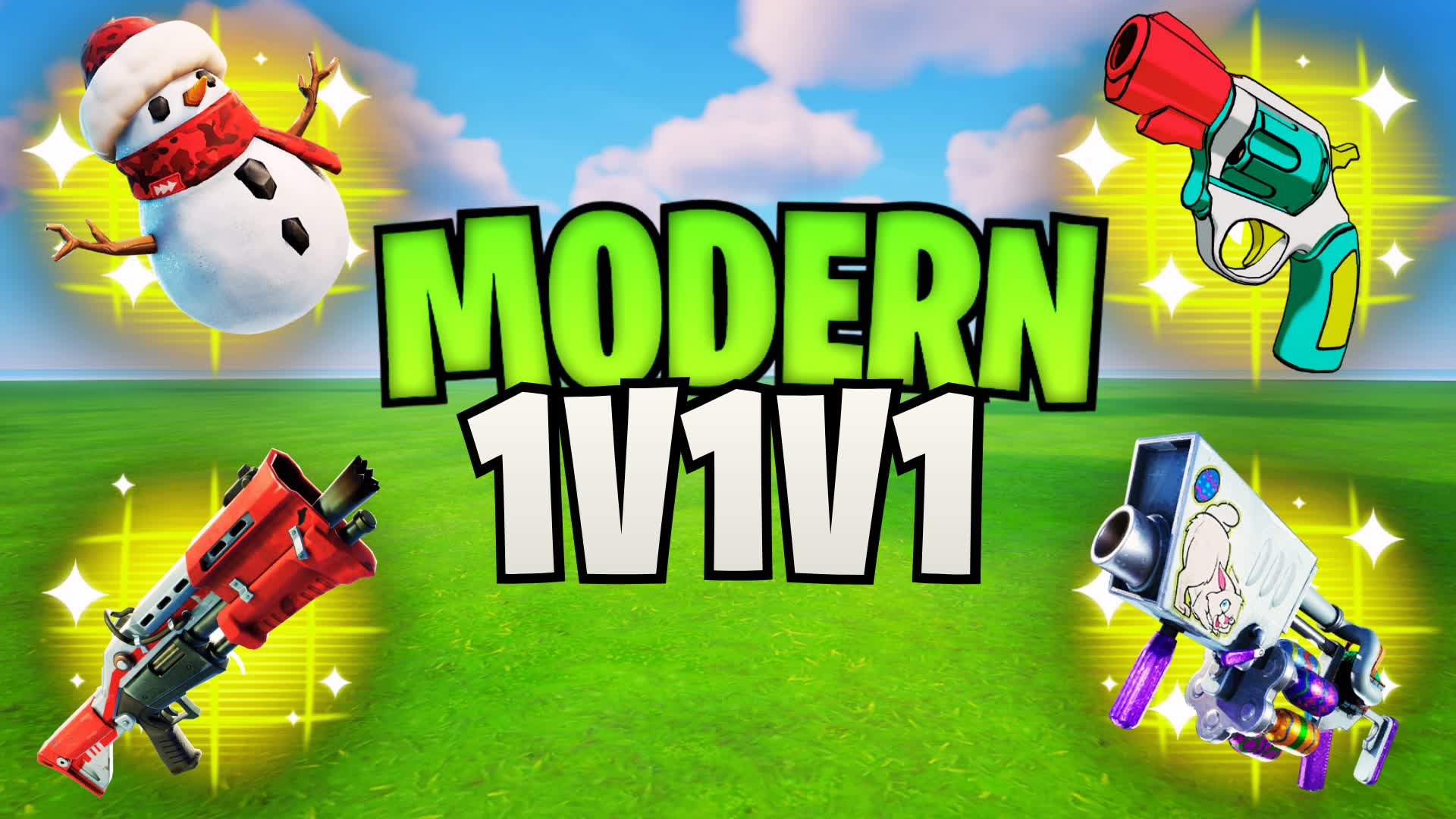 MODERN 1V1V1 🎄 Realistics Free for All