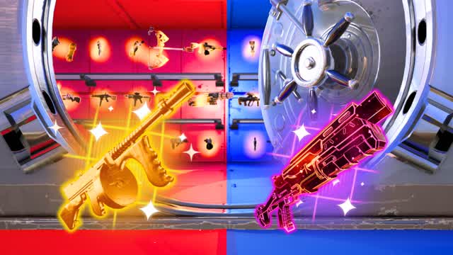 EVERY GUN RED VS BLUE HEROES 🔴🔵
