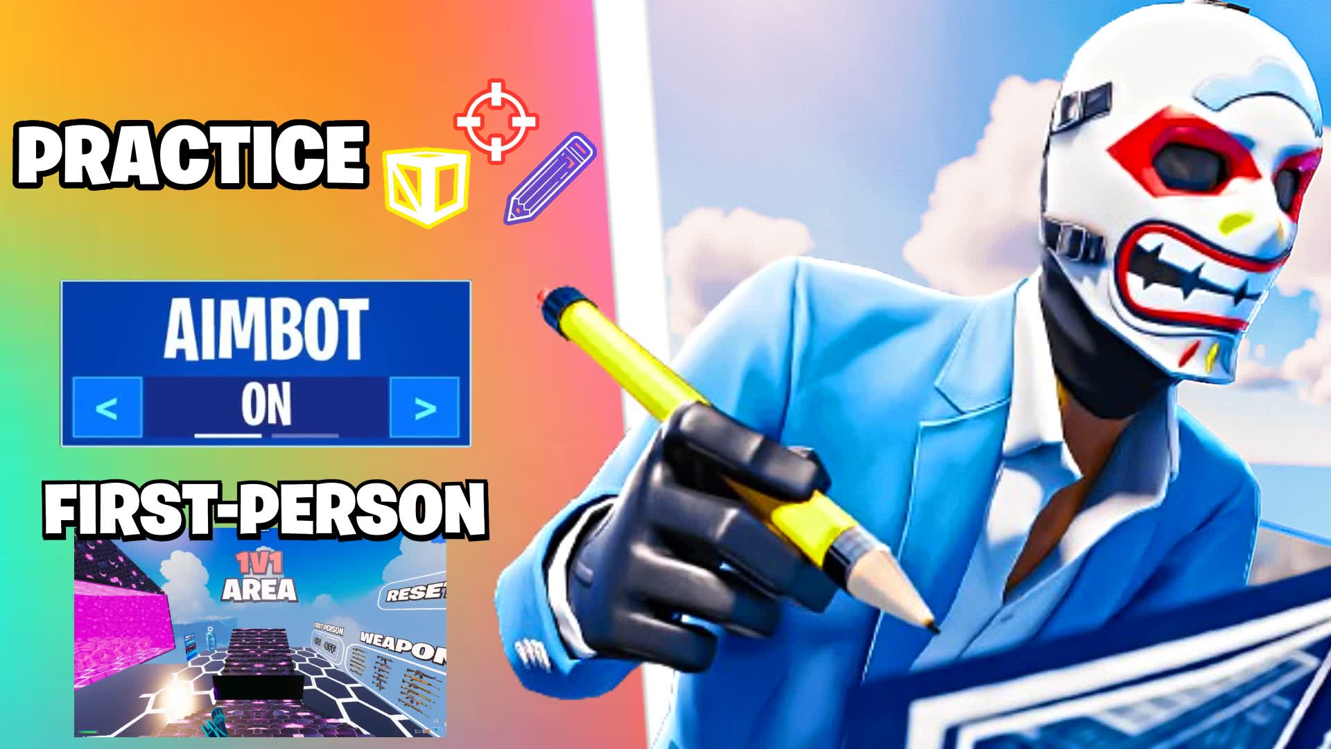 [MVP] FUN 1V1 😜 2634-2037-1022 by jamiez - Fortnite Creative Map Code ...
