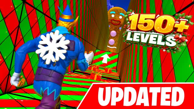 🎅 XMAS RAINBOW PARKOUR 150+ 🎅