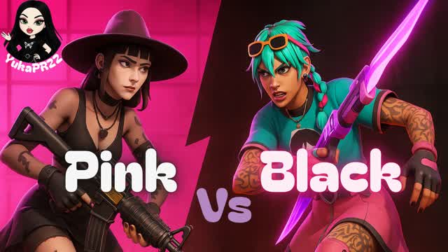 Capture 1 – Pink vs black