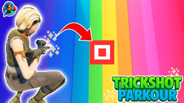 EASY TRICK SHOT PARKOUR 🎯100