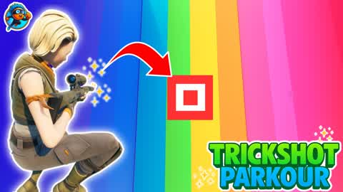 EASY TRICK SHOT PARKOUR 🎯100
