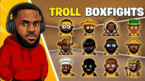 LEBRON TROLL PVP - BOX FIGHTS