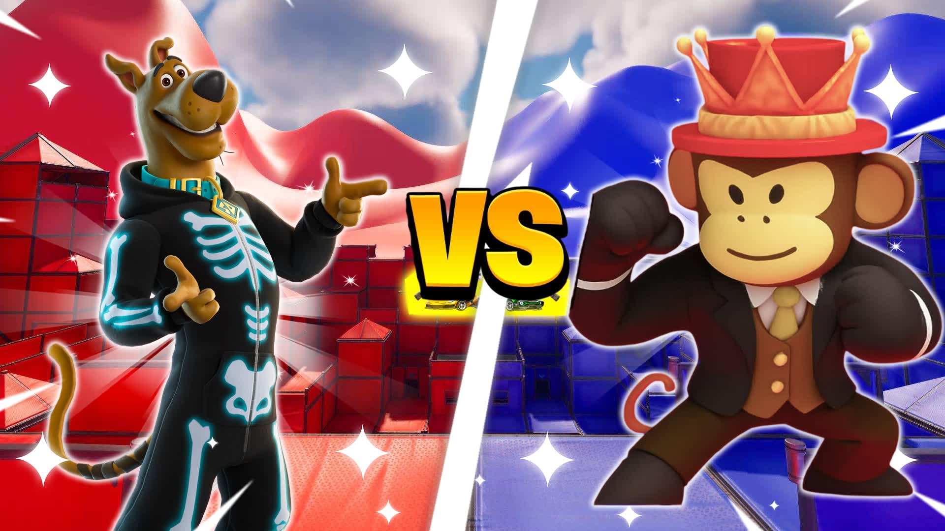 SUP2R CRAZY RED VS BLUE 🔴🔵