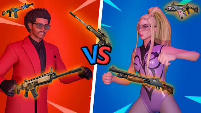 THE WEEKND VS LADY GAGA - POWERS