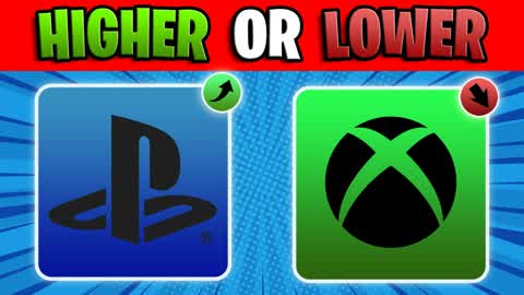 HIGHER OR LOWER ↗️ PARKOUR MINIGAME