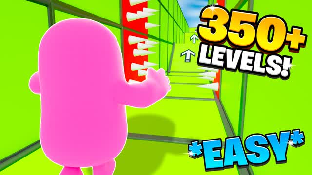 EASY PARKOUR 350+ FALL GUYS