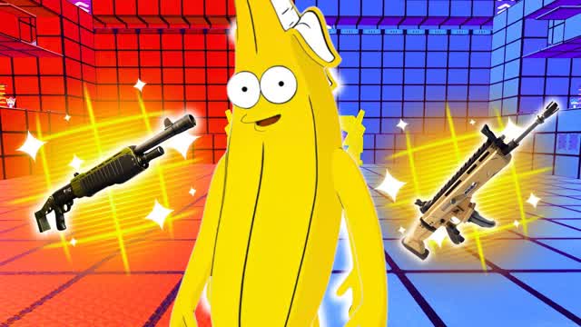 BANANA RED VS BLUE🔴🔵 DEJWID12