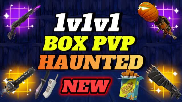 1V1V1 HAUNTED BOX PVP 🎃