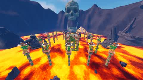 Flaming Pillars