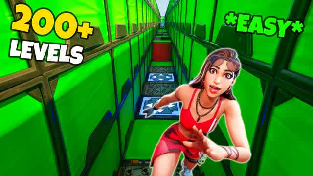 200+ LEVEL EASY SUPER DEATHRUN [PARKOUR]