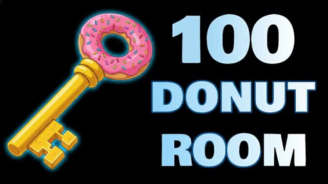 100 DONUT IQ ESCAPE ROOM🧠