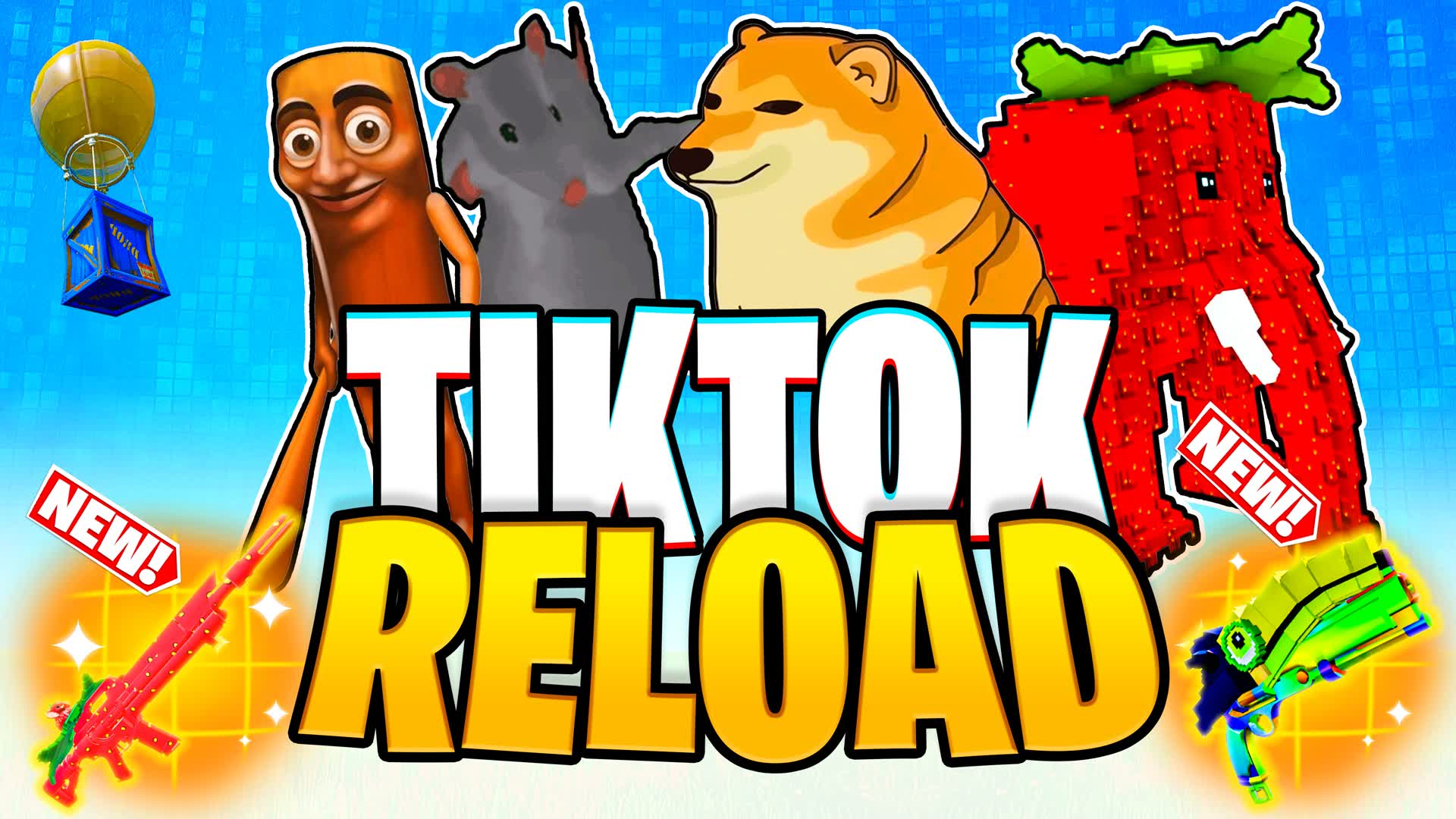 TIKTOK RELOAD CRAZY 1v1 1v1v1