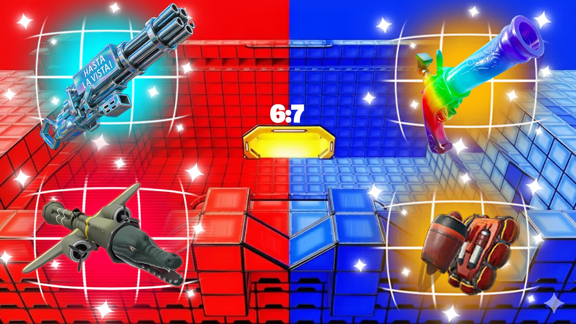 NOT SO CRAZY RED VS BLUE