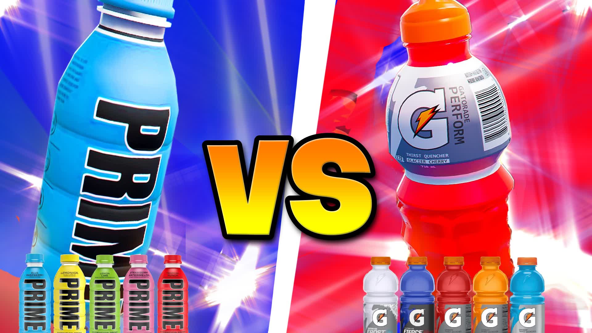 🔵 PRIME VS GATORADE 🔴 941357632430 by wackycreative Fortnite
