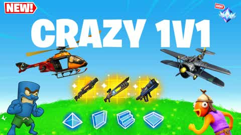 ⭐️ CRAZY FFA 1V1 🔫 ALL GUNS & RIDES