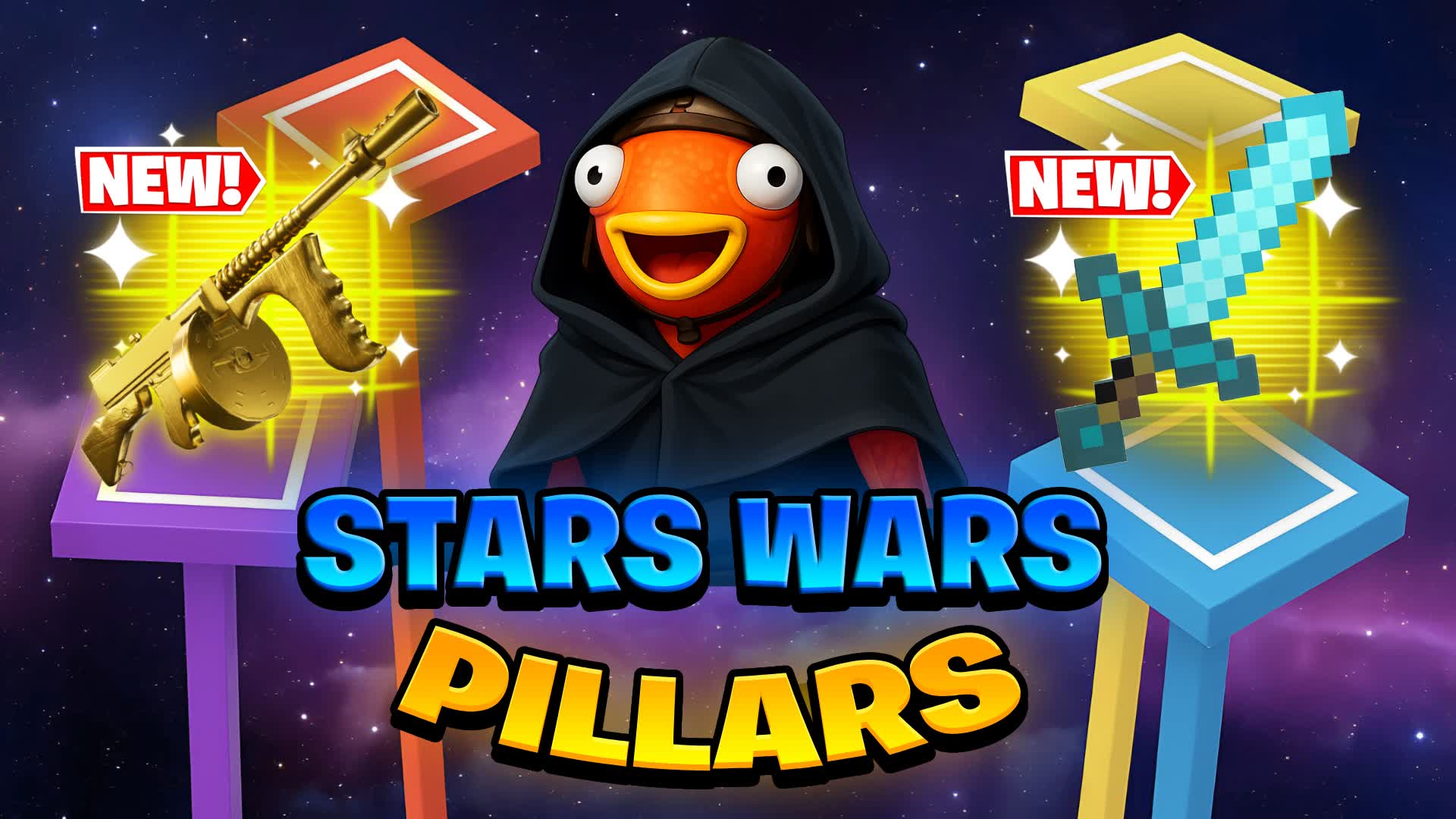 🌟STARS WARS PILLARS!🌟[CUSTOM WEAPONS]