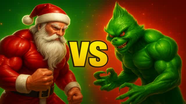 Capture 1 – 🎅🏻 SANTA VS GRINCH 🐸 - RED VS GREEN