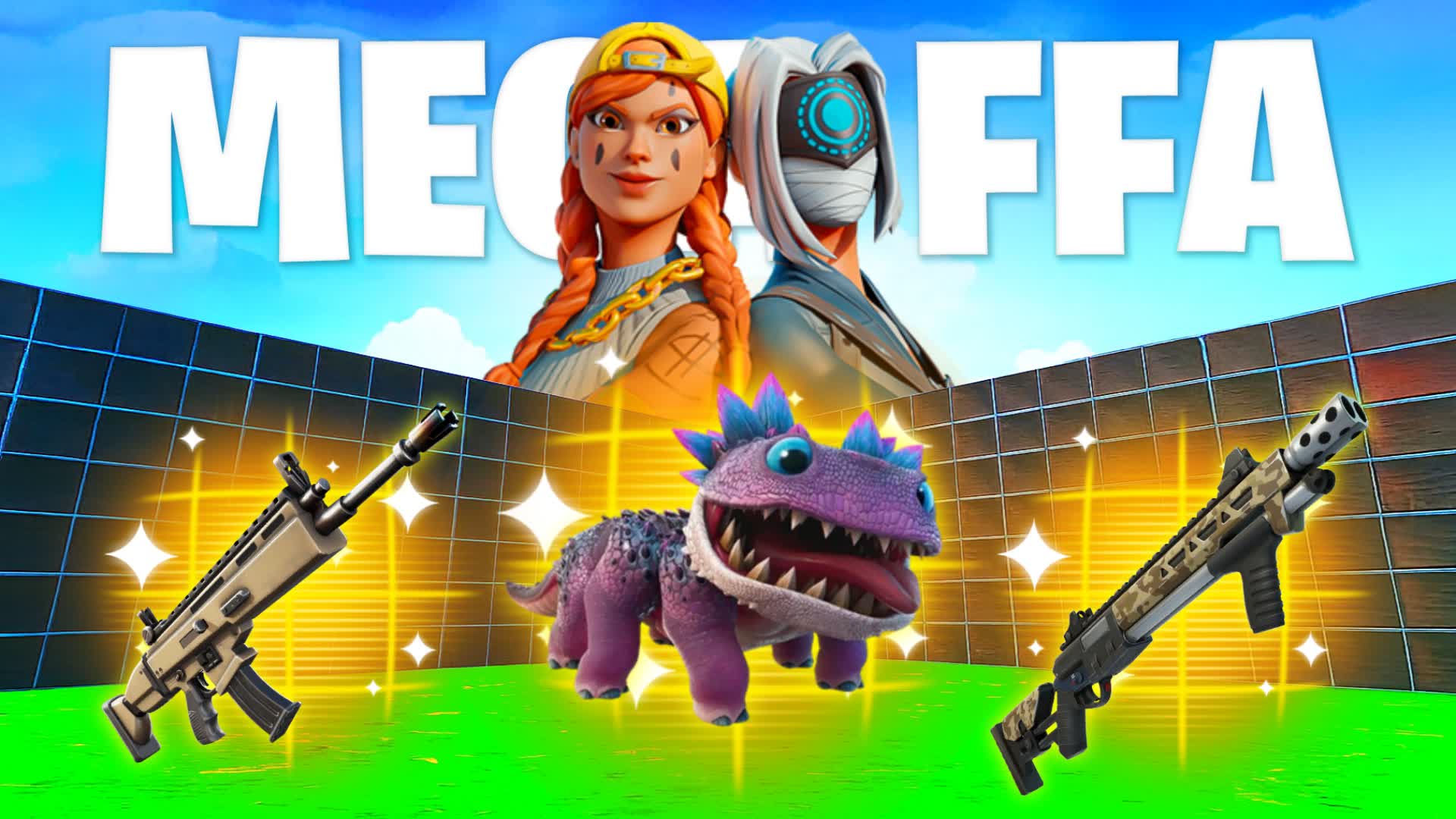 MEGA 1V1 FFA - ALL WEAPONS AND VEHICHLES