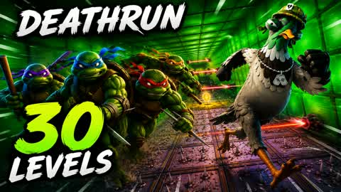 🔥 DEATHRUN NINJA TURTLE 🐢 | 30 LEVELS
