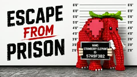 strawberry ESCAPE THE CELLS! RVB STEAL