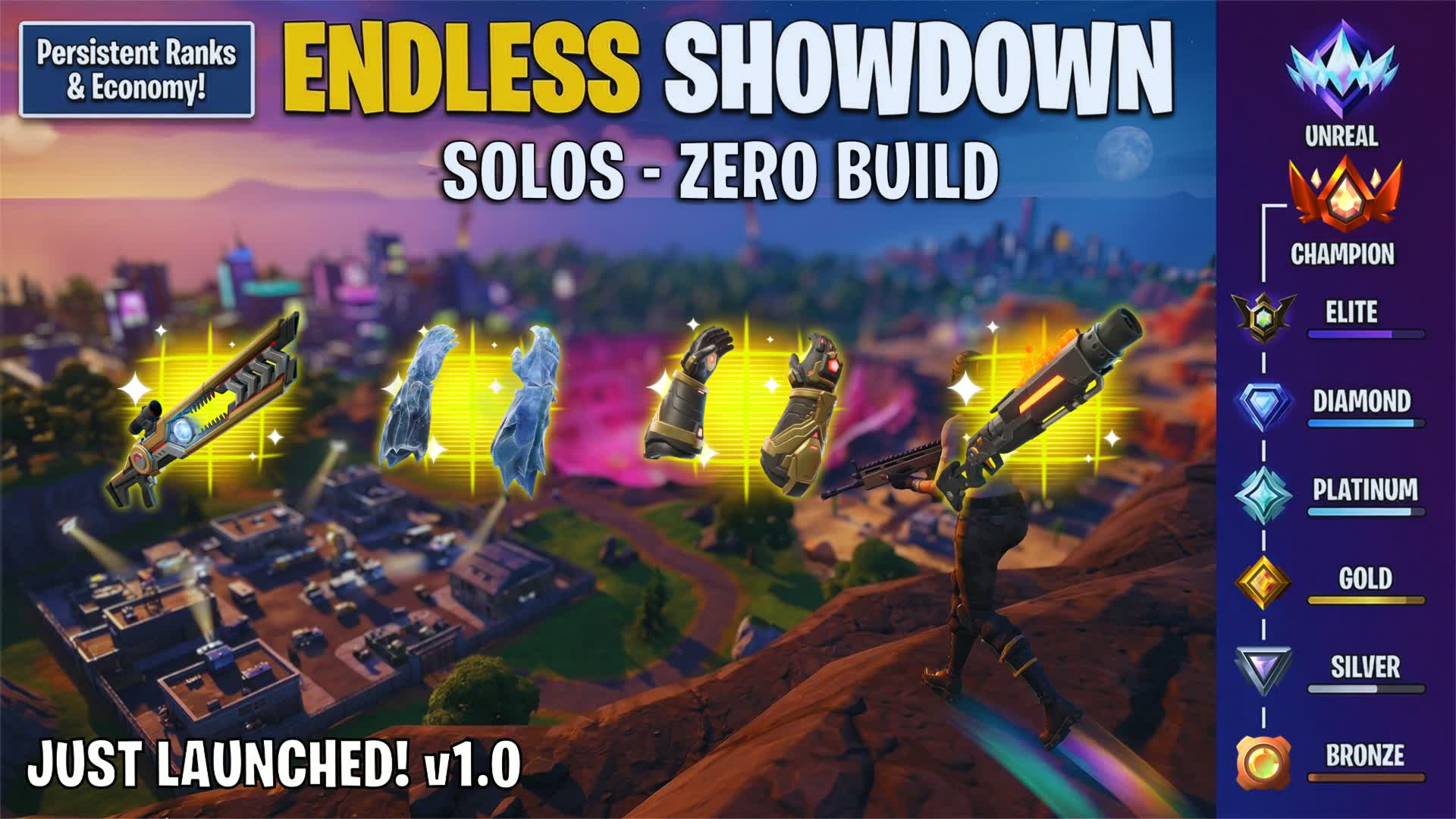 エンドレス ショーダウン：ゼロビルド - ソロ