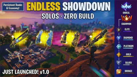 🏆 ENDLESS SHOWDOWN: SOLOS - ZERO BUILD