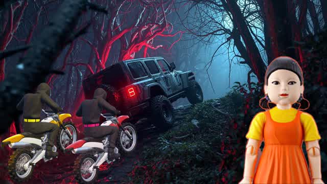 🚗 CAR GAME 🕹️ New SQUID GAME