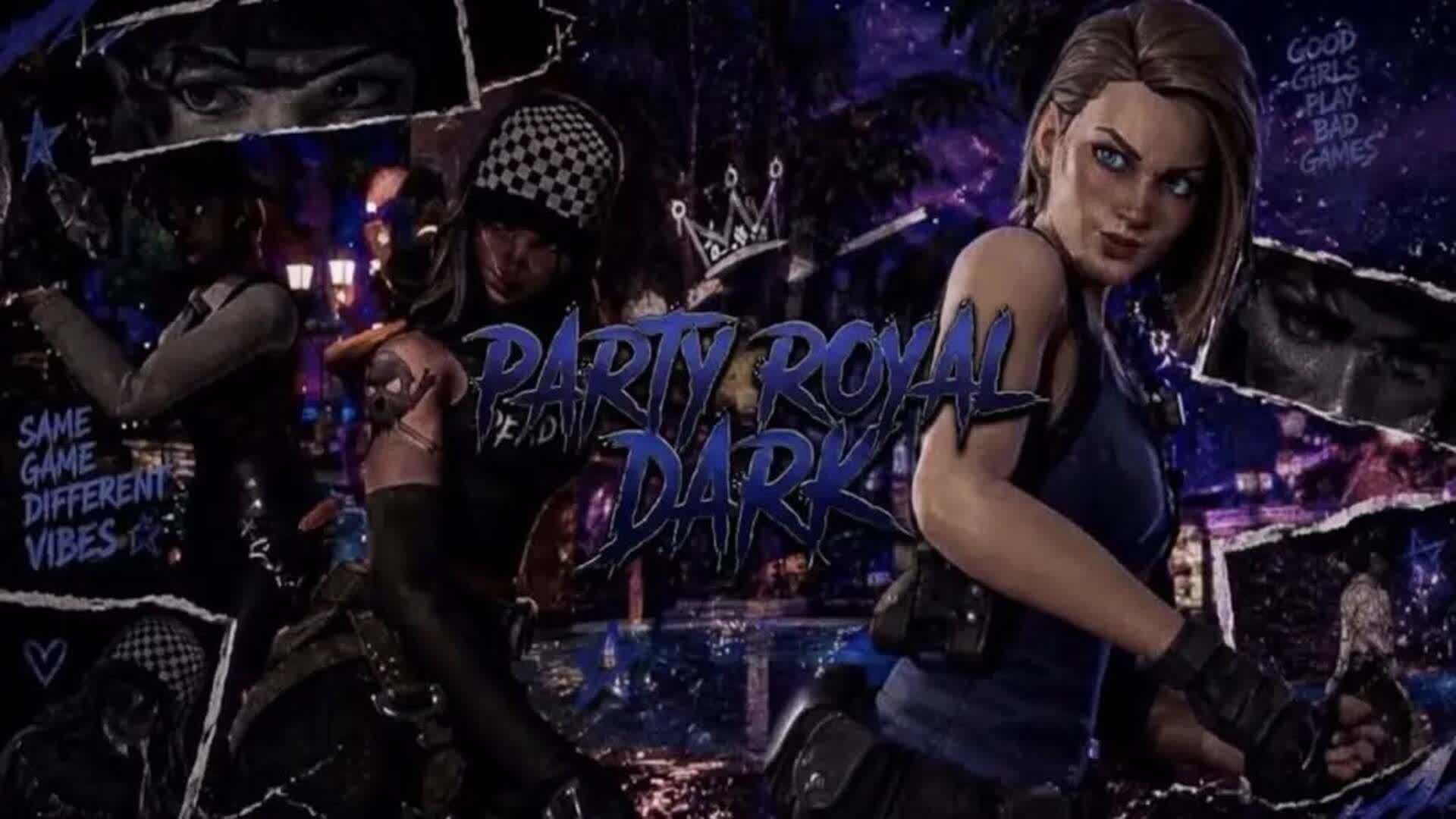 DARK PARTY ROYAEL, Fortnite island 0314-8126-0461 by v.w