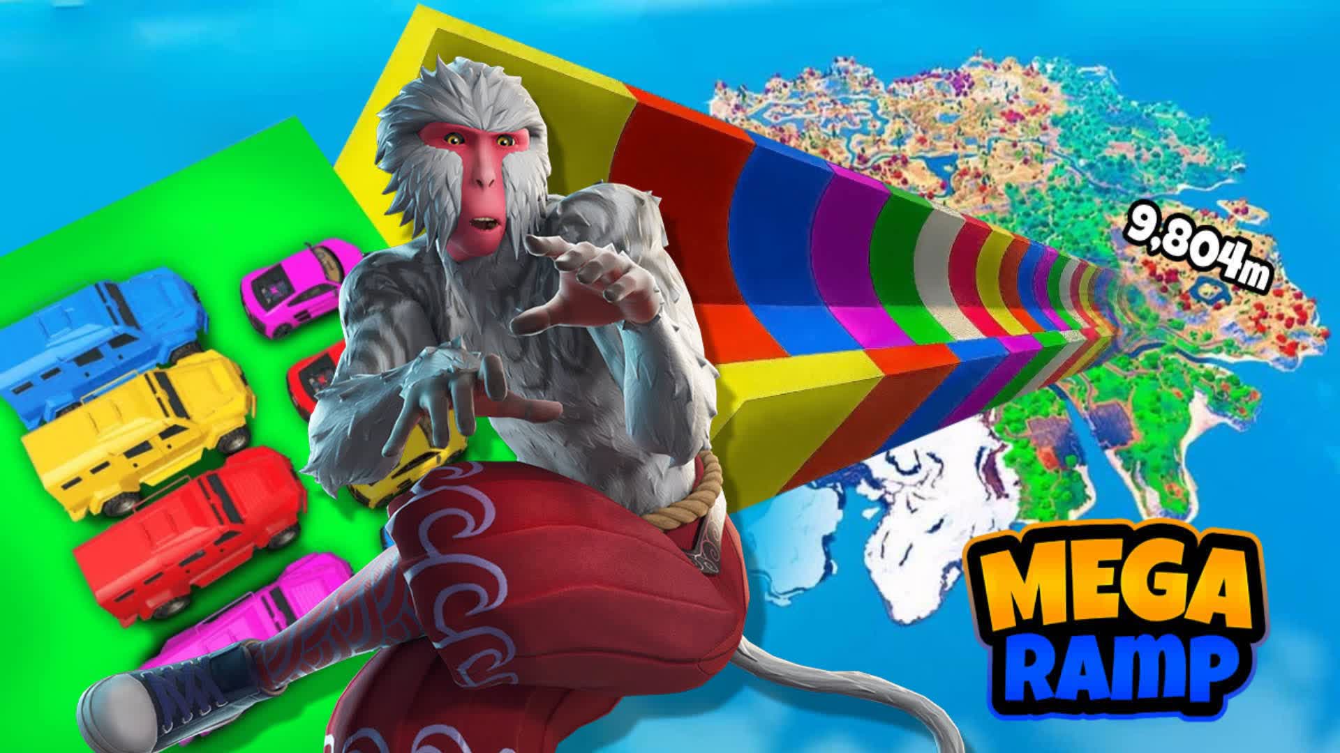🐵 MONKEY MEGA RAMP 🐵